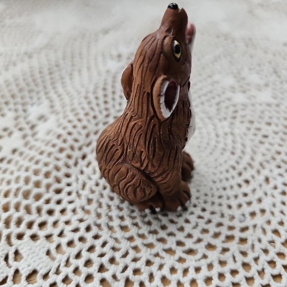 Handcrafted Coyote figurine made in peru - Picture 3 of 16